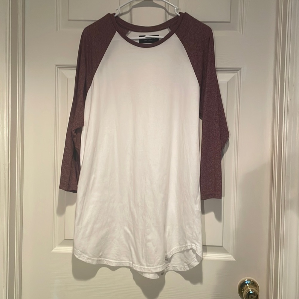 Men’s PacSun 3/4 Sleeve Baseball Henley